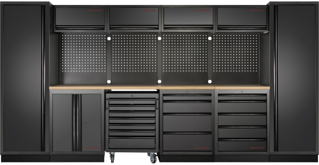 Preview: Werkstatteinrichtung 6er Kombi mit Werkstattwagen Automotive